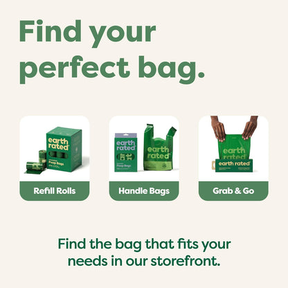 Dog Poop Bags with Easy-To-Tie Handles, Extra Wide Opening, Dispensing Boxes, Guaranteed Leakproof, Lavender, 600 Handle Bags